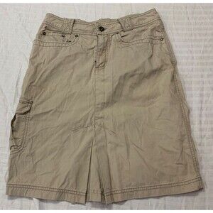 MARMOT WOMENS CARGO COTTON SKIRT SIZE 6